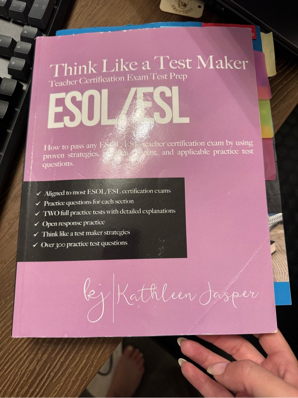 Kathleen Jasper ESOL/ESL Test Prep Book